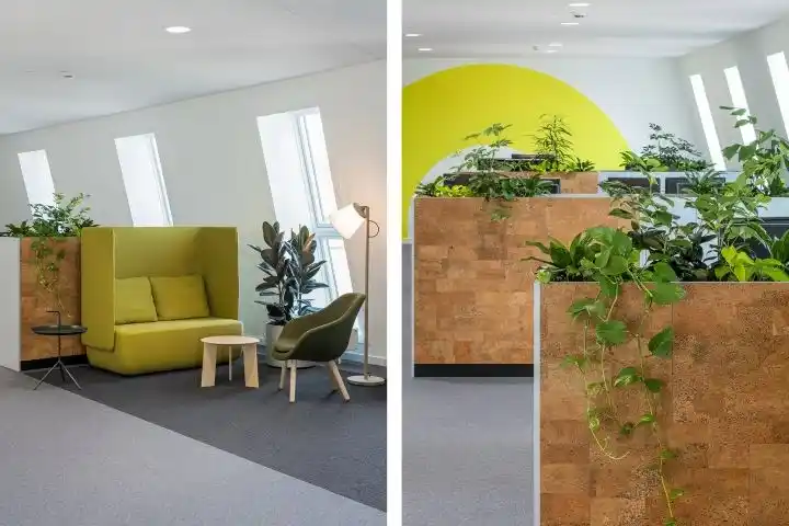 اجرای گرین وال green wall اداری در شیراز