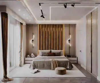 طراحی داخلی اتاق خواب نئوکلاسیک در تهران