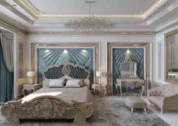 طراحی و اجرای اتاق خواب کلاسیک در تهران