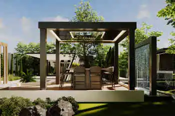 طراحی باغ | ویلا در تهران