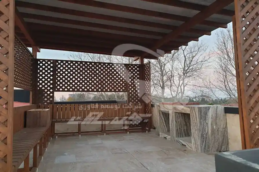 محوطه سازی ویلا در شیراز 