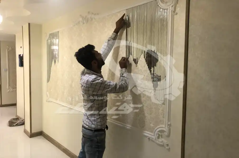 پتینه کاری کلاسیک همراه با آینه کاری در شیراز