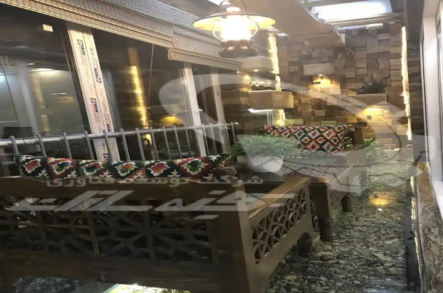  طراحی واجرای تراس سبز مدرن و شیک در شیراز