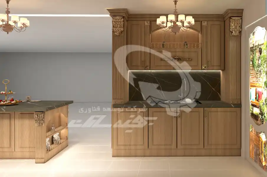 جدیدترین مدل کابینت کلاسیک - وکیوم 2021 در شیراز 