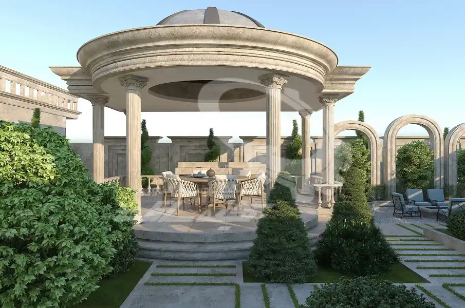 طراحی تا اجرا محوطه های کلاسیک در شیراز
