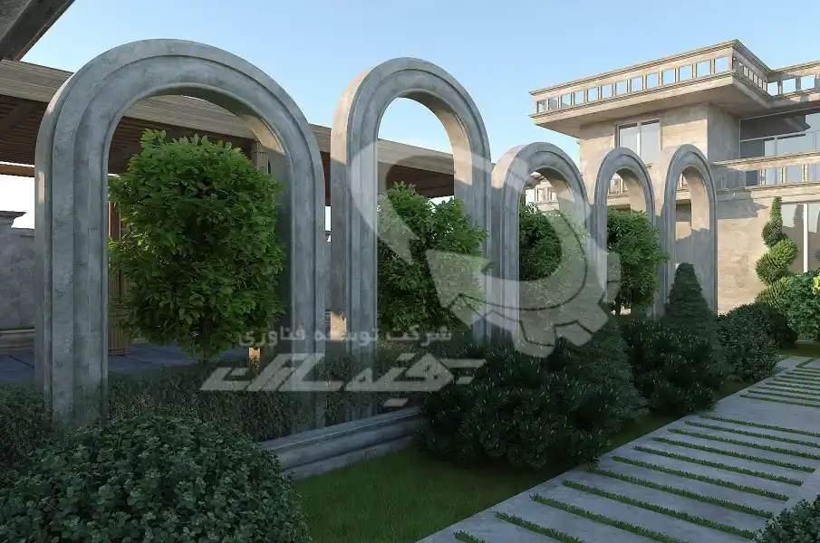 طراحی تا اجرا محوطه های کلاسیک در شیراز