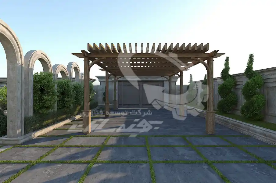 طراحی تا اجرا محوطه های کلاسیک در شیراز