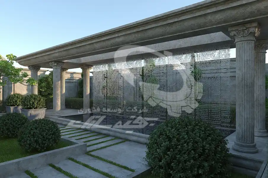 طراحی تا اجرا محوطه های کلاسیک در شیراز