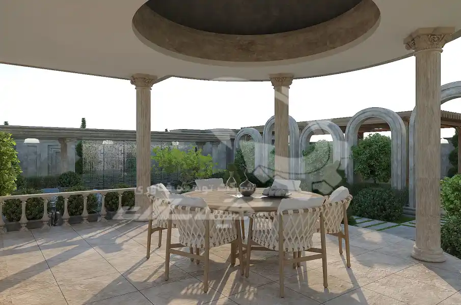 طراحی تا اجرا محوطه های کلاسیک در شیراز