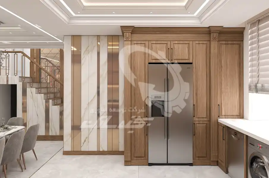 طراحی و اجرای آشپزخانه های وکیوم در شیراز