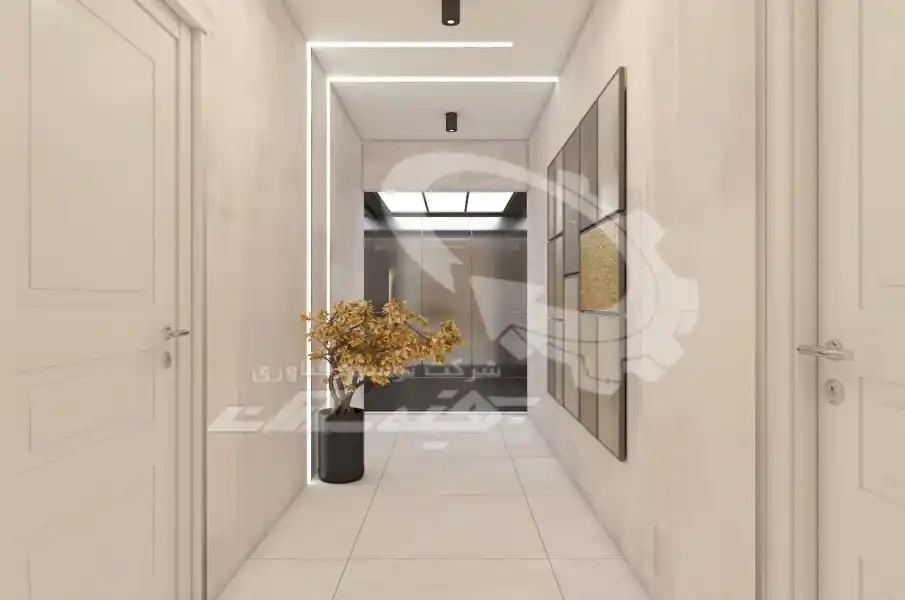 طراحی و اجرای سالن نشیمن نئوکلاسیک در شیراز