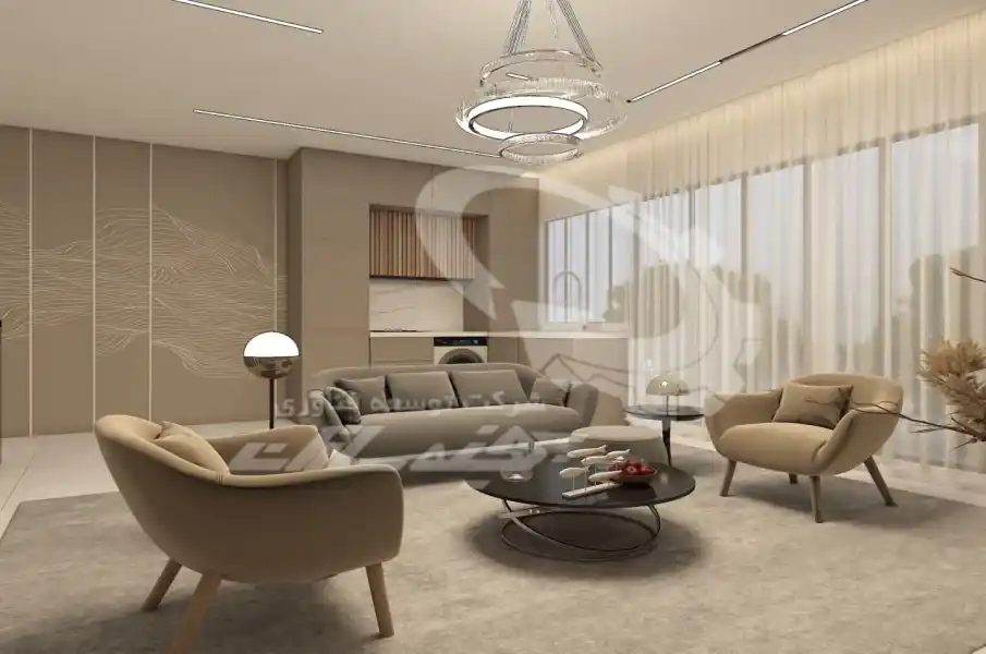 طراحی و اجرای سالن نشیمن نئوکلاسیک در شیراز