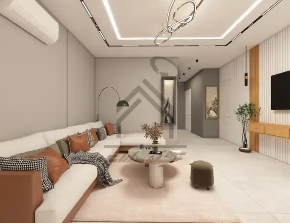 طراحی و اجرای سالن پذیرایی مدرن در شیراز