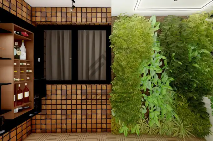 طراحی و اجرای تراس مدرن در شیراز