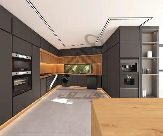 طراحی و اجرای داخلی آشپزخانه های مدرن در شیراز