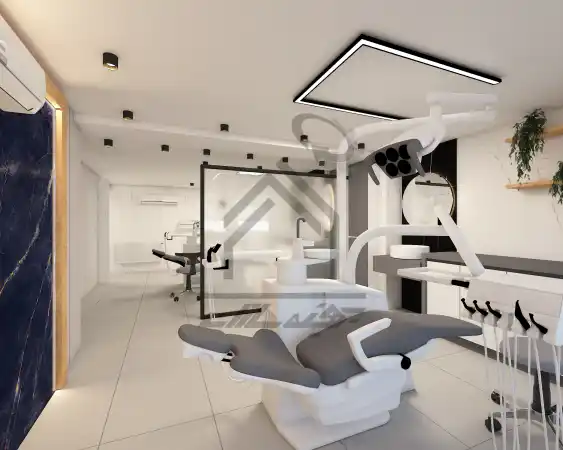 طراحی و اجرای مطب دندانپزشکی مدرن در شیراز
