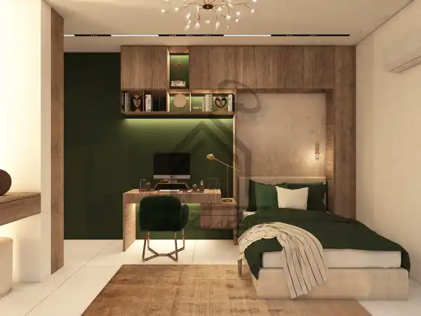 طراحی و اجرای اتاق خواب مدرن در شیراز