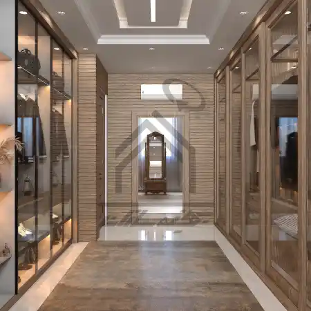 طراحی و اجرای دکوراسیون کلوزت روم در شیراز