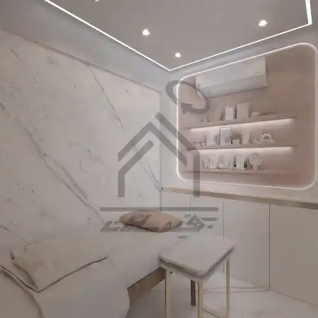 طراحی و اجرای سالن زیبایی مدرن در شیراز