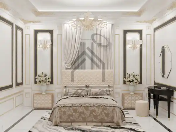 طراحی و اجرای فضای داخلی کلاسیک در شیراز