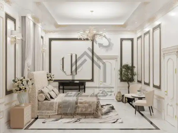 طراحی و اجرای فضای داخلی کلاسیک در شیراز