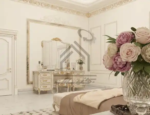 طراحی و اجرای فضای داخلی کلاسیک در شیراز