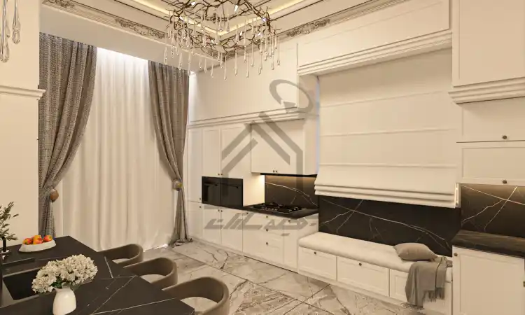 طراحی داخلی ویلا نئوکلاسیک در شیراز