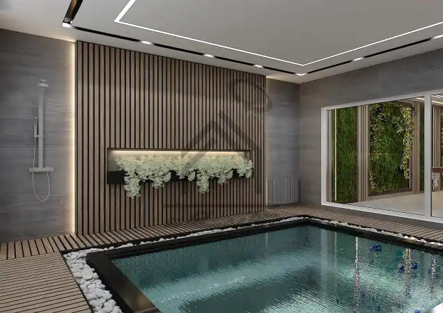 طراحی داخلی ویلا مدرن در شیراز