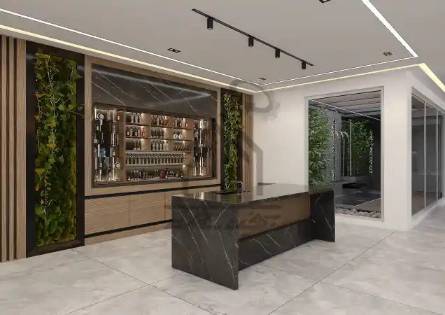 طراحی داخلی ویلا مدرن در شیراز