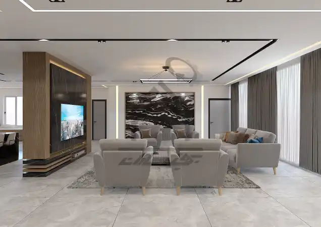 طراحی داخلی ویلا مدرن در شیراز