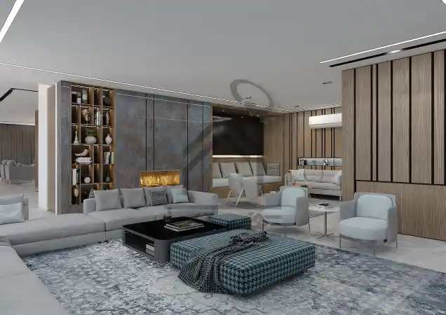 طراحی داخلی ویلا مدرن در شیراز