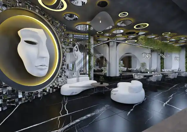 طراحی داخلی رستوران در شیراز