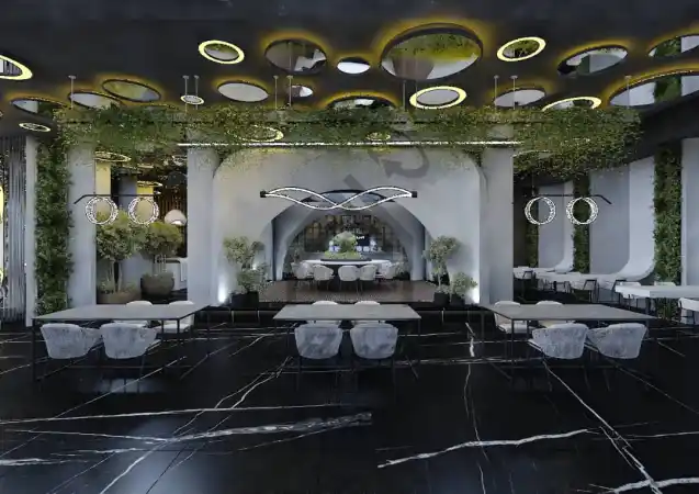 طراحی داخلی رستوران در شیراز