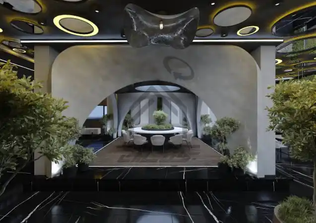 طراحی داخلی رستوران در شیراز