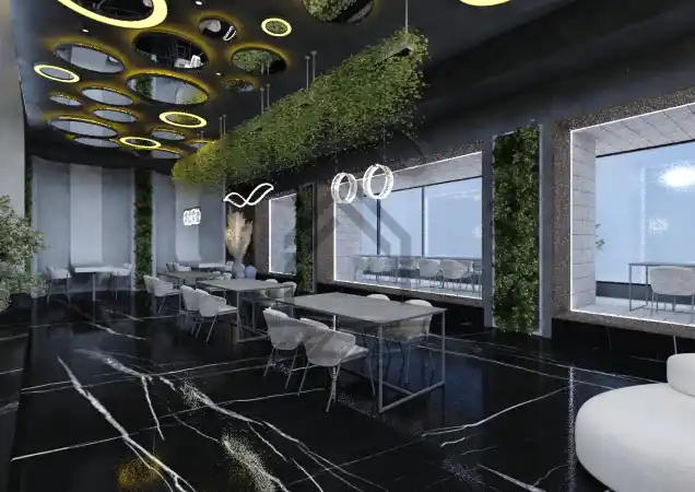 طراحی داخلی رستوران در شیراز