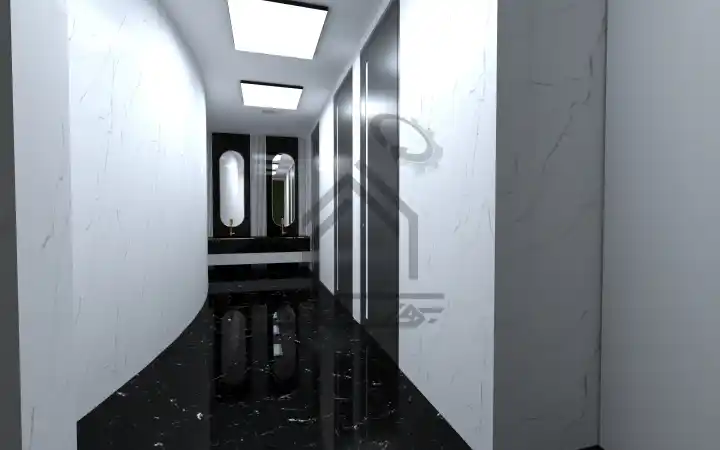 طراحی سرویس بهداشتی مدرن در شیراز