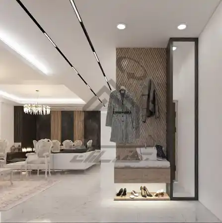 طراحی داخلی سالن پذیرایی در شیراز