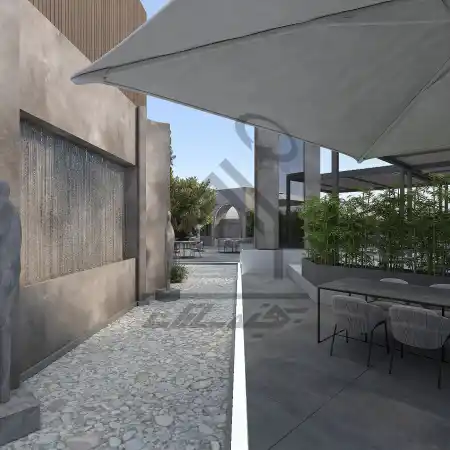 طراحی رستوران فضای باز در شیراز