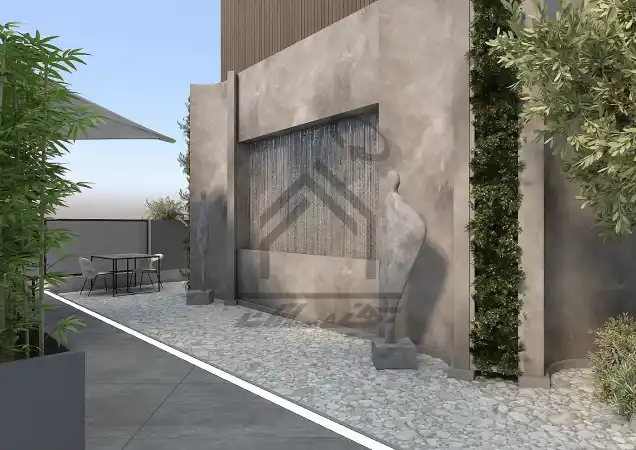 طراحی رستوران فضای باز در شیراز