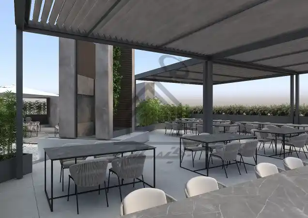 طراحی رستوران فضای باز در شیراز