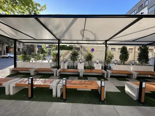 اجرای محوطه آزمایشگاه در شیراز