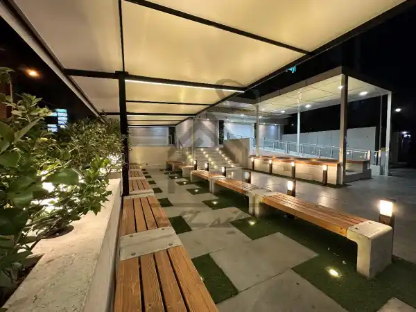 اجرای محوطه آزمایشگاه در شیراز