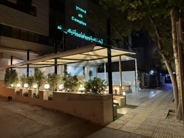 اجرای محوطه آزمایشگاه در شیراز