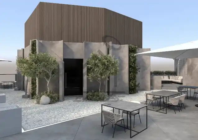 اجرای فضای باز رستوران در شیراز