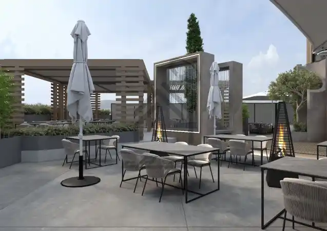 اجرای فضای باز رستوران در شیراز