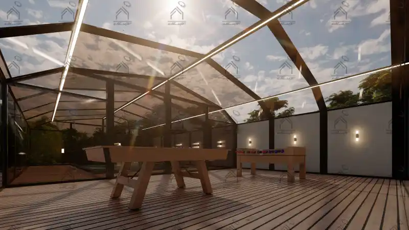 طراحی و اجرای باغ ویلا مدرن در شیراز