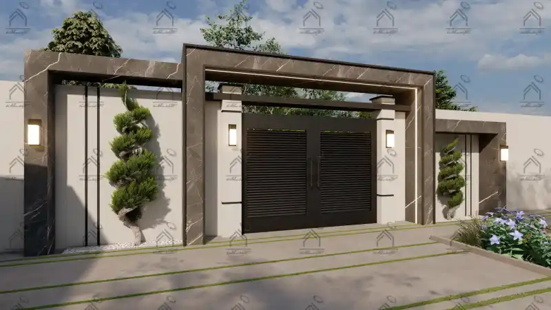 طراحی و اجرای باغ ویلا مدرن در شیراز