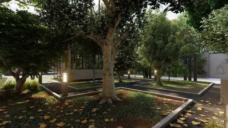 طراحی و اجرای باغ ویلا مدرن در شیراز