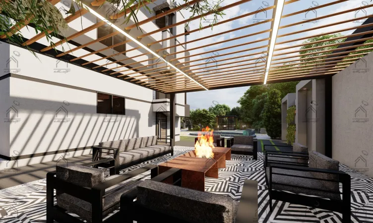 طراحی و اجرای باغ ویلا مدرن در شیراز