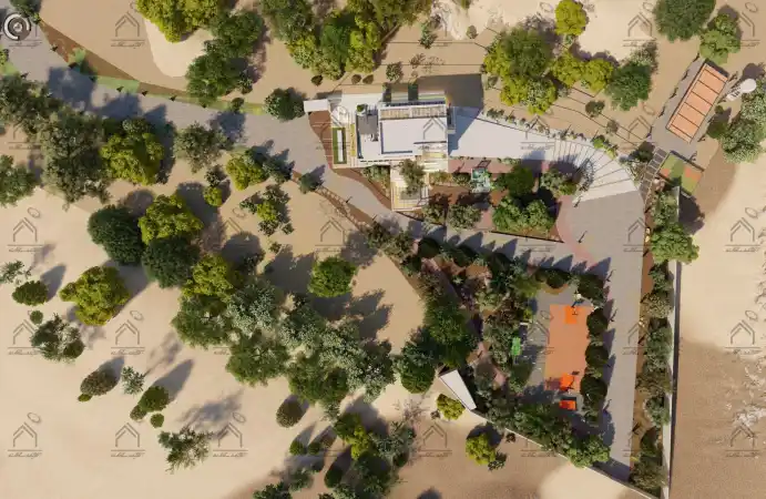 طراحی و اجرای باغ ویلا درشیراز